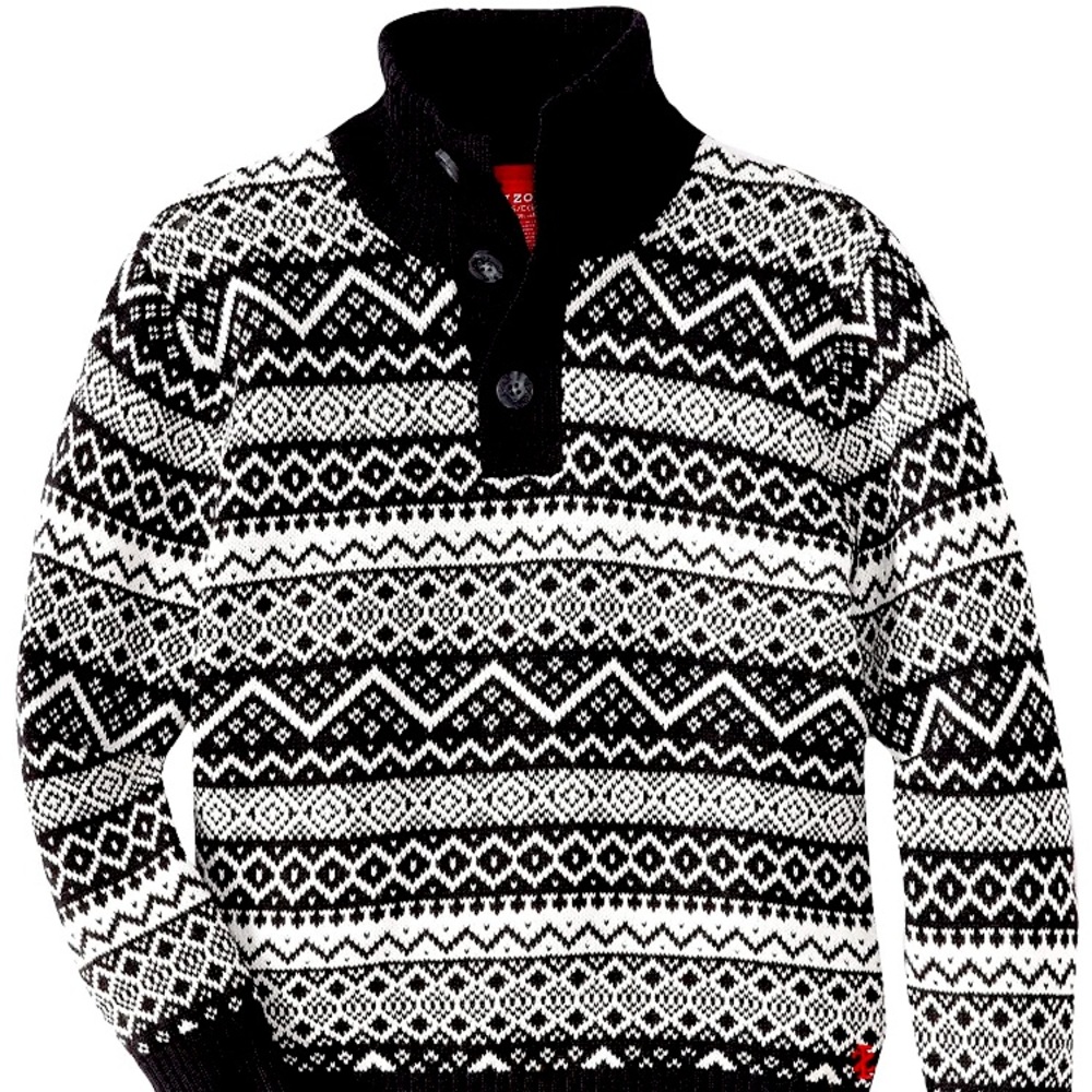 Izod Boys Fairisle Sweater